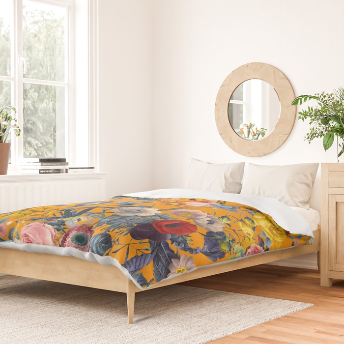 Summer Botanical Garden IX Duvet Cover Gallery Image 2
