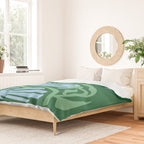 Moonstone & Crusoe: Les Fleurs | Flower Market Color Series 01 Duvet Cover Gallery Image 2