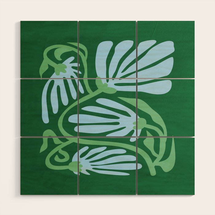 Moonstone & Crusoe: Les Fleurs | Flower Market Color Series 01 Wood Wall Art Gallery Image 1