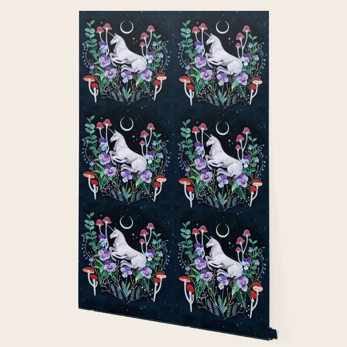 Unicorn Garden Wallpaper Gallery Image 2