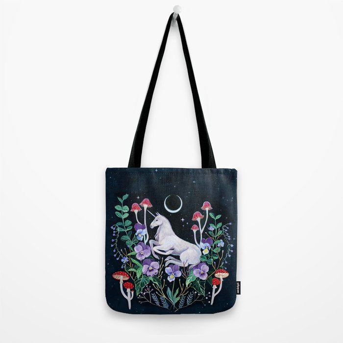 Unicorn Garden Tote Bag Gallery Image 2