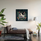 Unicorn Garden Wood Wall Art Gallery Image 2