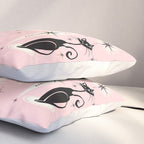 Mid Century Meow Retro Atomic Cats ©studioxtine Pillow Sham Gallery Image 3