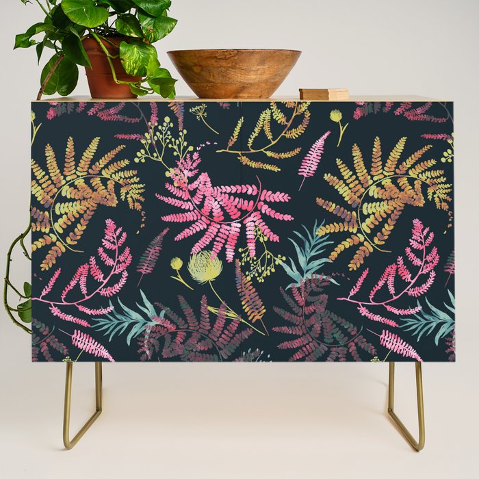 Vibrant meadow in the dark 77 Credenza Gallery Image 1