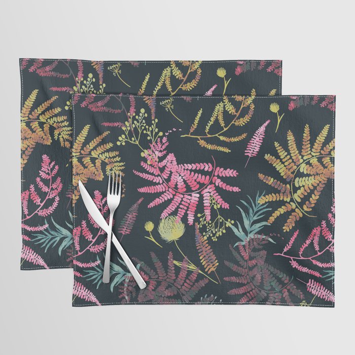 Vibrant meadow in the dark 77 Placemat Gallery Image 1