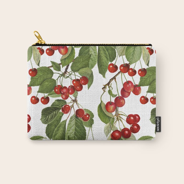 Lush Cherry Orchard Sweet Summer Fruits Carry All Pouch Gallery Image 1