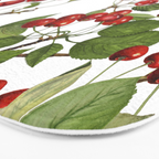 Lush Cherry Orchard Sweet Summer Fruits Bath Mat Gallery Image 3