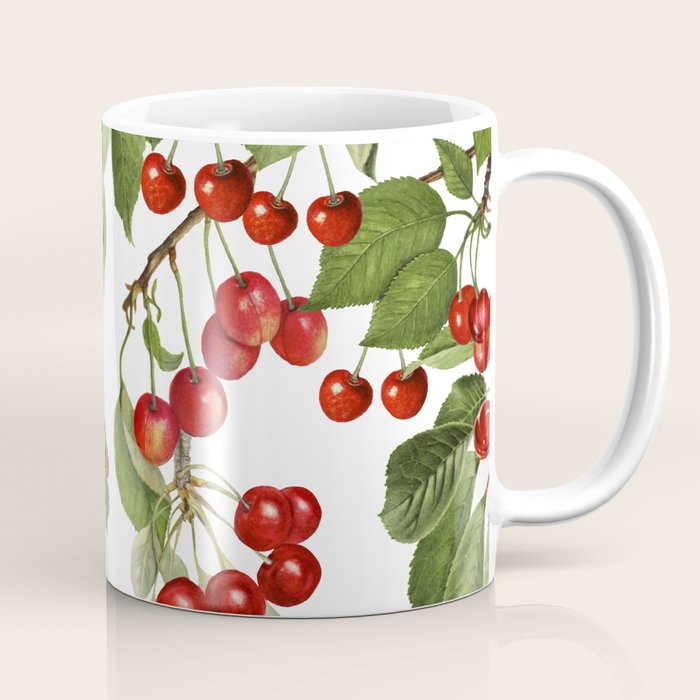 Lush Cherry Orchard Sweet Summer Fruits Coffee Mug Gallery Image 1