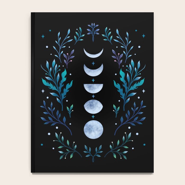 Moonlight Garden - Blue Notebook Gallery Image 4