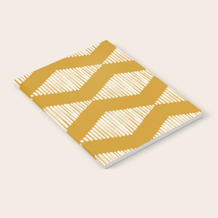 Acoustic Wave Mustard Notebook Gallery Image 2