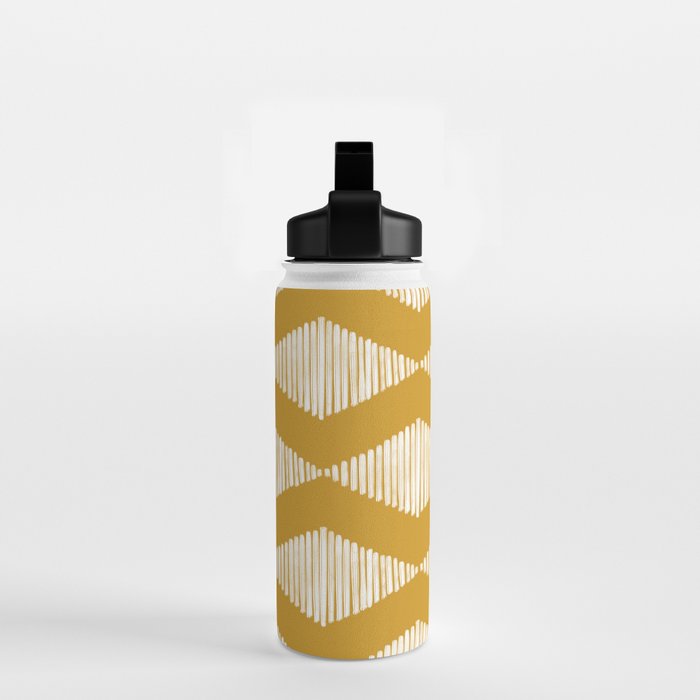 Acoustic Wave Mustard Water Bottle Gallery Image 2