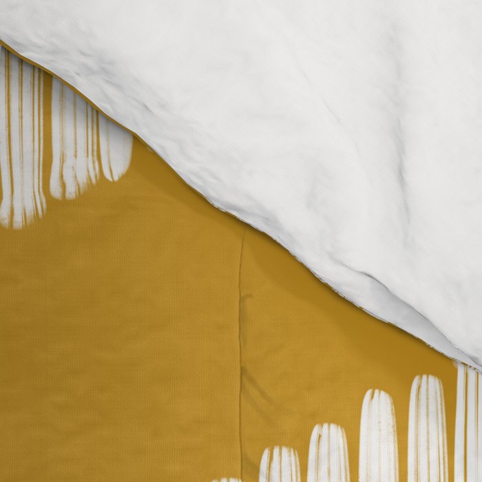 Acoustic Wave Mustard Comforter Gallery Image 4