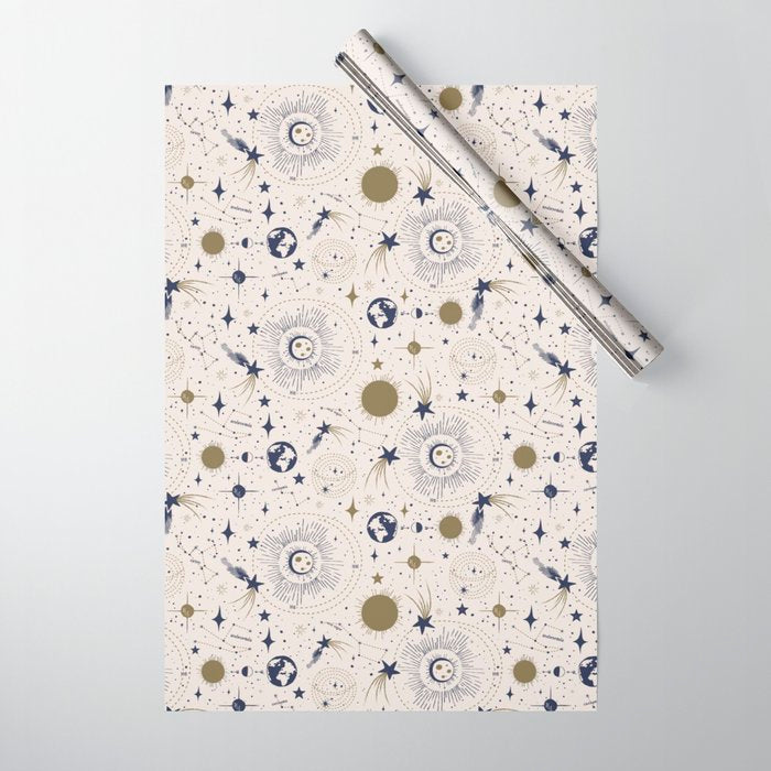 Solar System - Ether Wrapping Paper Gallery Image 1
