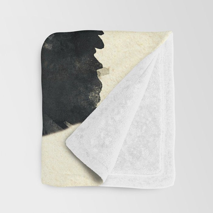 Mister Bones (White Christmas) Throw Blanket Gallery Image 3