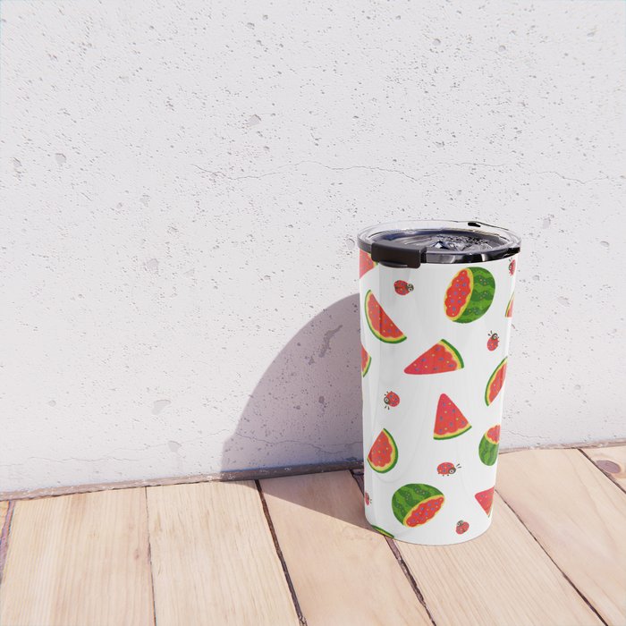 Watermelon&ladybug Travel Mug Gallery Image 4