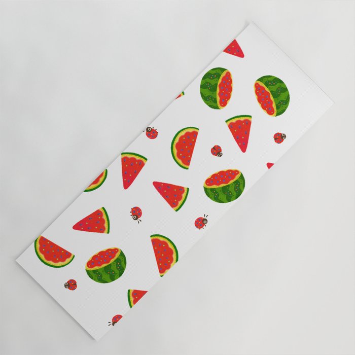 Watermelon&ladybug Yoga Mat Gallery Image 1