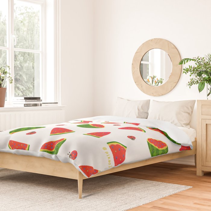 Watermelon&ladybug Duvet Cover Gallery Image 2