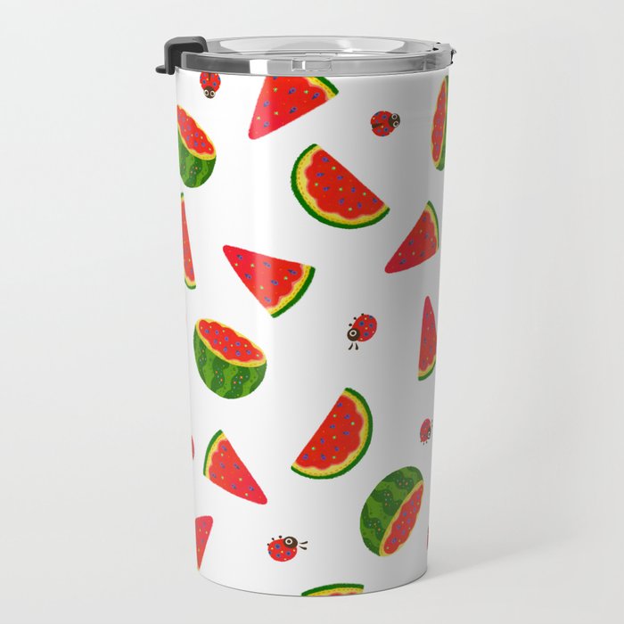 Watermelon&ladybug Travel Mug Gallery Image 3