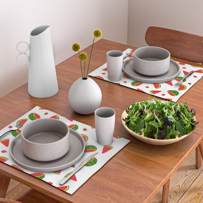 Watermelon&ladybug Placemat Gallery Image 2