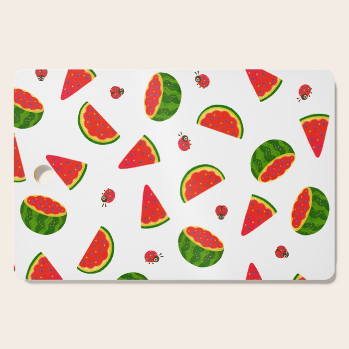 Watermelon&ladybug Cutting Board Gallery Image 1