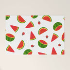 Watermelon&ladybug Welcome Mat Gallery Image 1