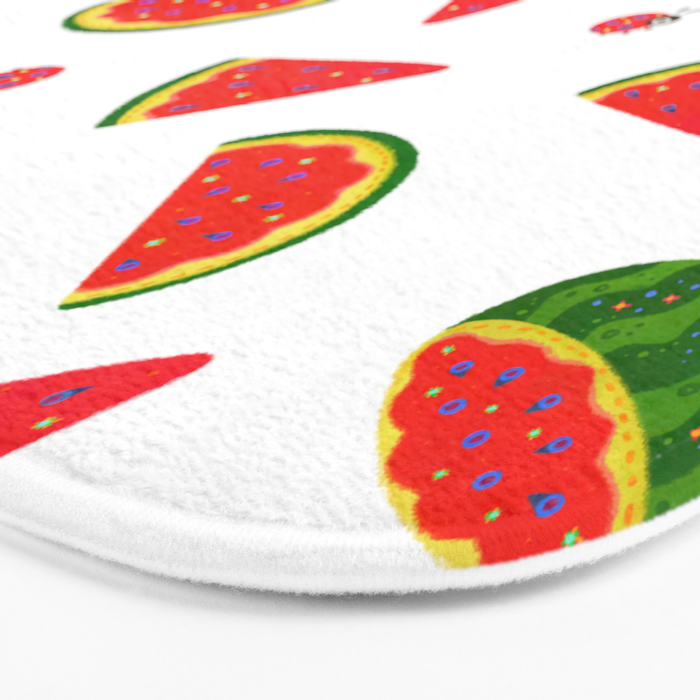 Watermelon&ladybug Bath Mat Gallery Image 3