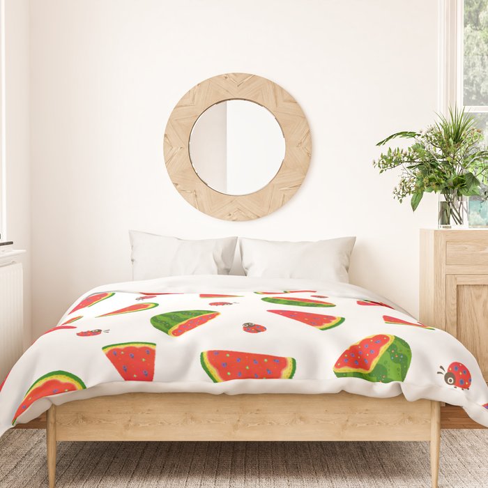 Watermelon&ladybug Duvet Cover Gallery Image 3