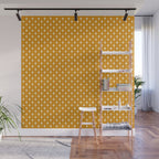Vintage Stars III Orange Wall Mural Gallery Image 1