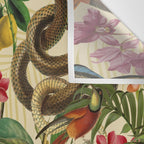 Snake Princess Tropical Jungle Vibes Multicolor  Wall Tapestry Gallery Image 3