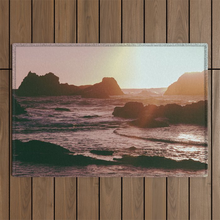 Rocky Sun-Kissed Tides Outdoor Rug Gallery Image 1