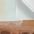 Rocky Sun-Kissed Tides Wall Tapestry Gallery Image 3