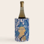 Watercolor Test (Blue) Wine Chiller Gallery Image 1