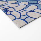 Watercolor Test (Blue) Welcome Mat Gallery Image 2