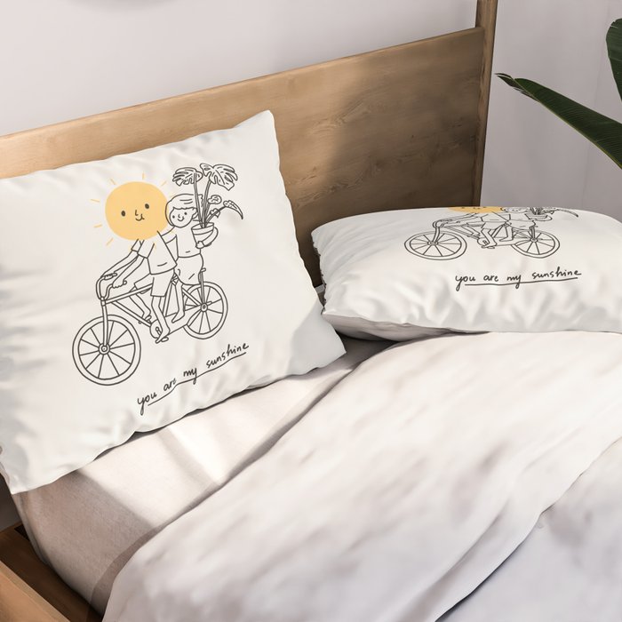 You are my sunshine 2 Pillow Sham Gallery Image 2