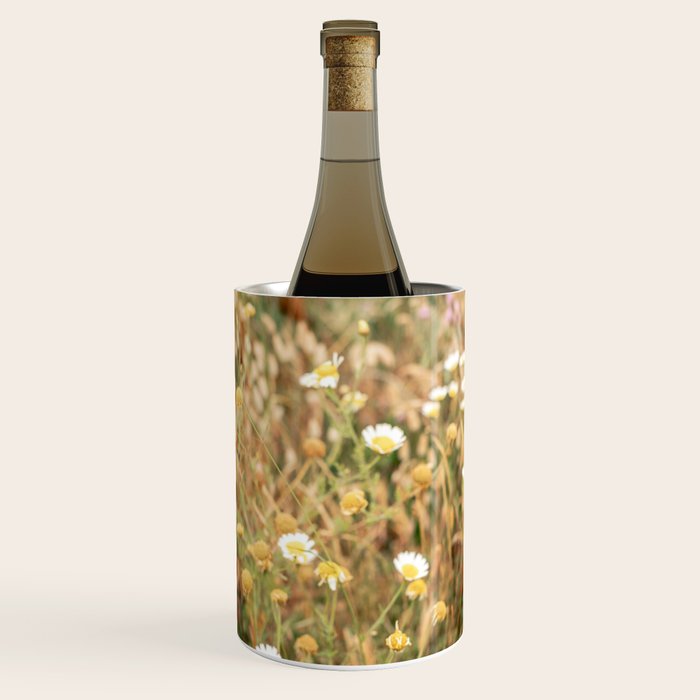 Wildflowers on the coast in Ericeira | Portugal travel photography Wine Chiller Gallery Image 1