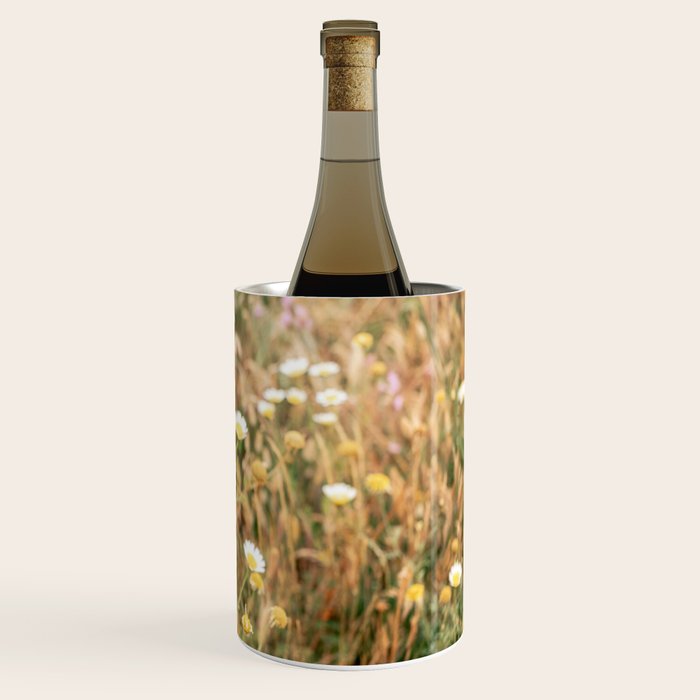 Wildflowers on the coast in Ericeira | Portugal travel photography Wine Chiller Gallery Image 3