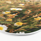 Wildflowers on the coast in Ericeira | Portugal travel photography Bath Mat Gallery Image 3