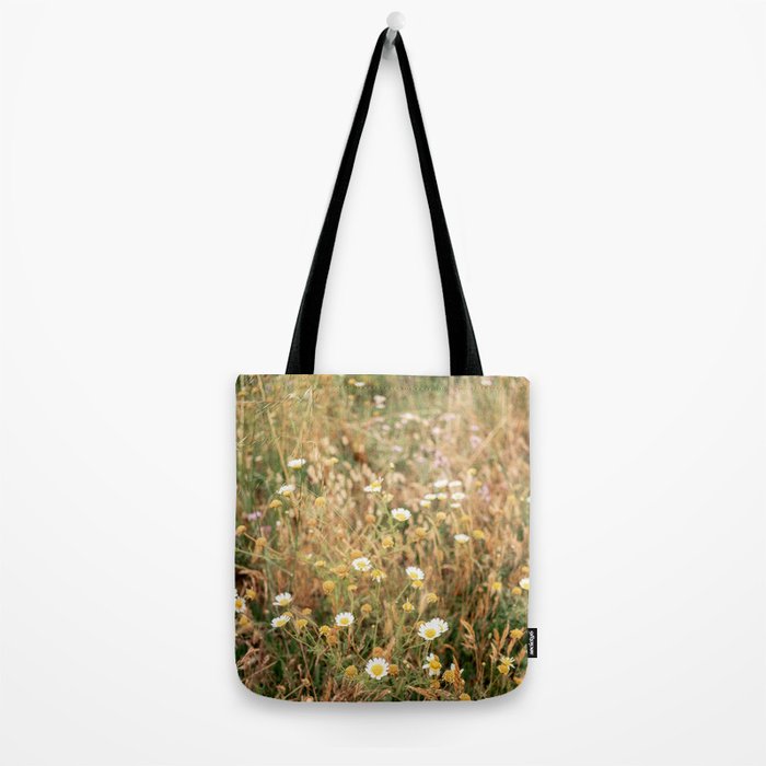 Wildflowers on the coast in Ericeira | Portugal travel photography Tote Bag Gallery Image 2