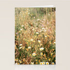 Wildflowers on the coast in Ericeira | Portugal travel photography Stationery Card Gallery Image 2