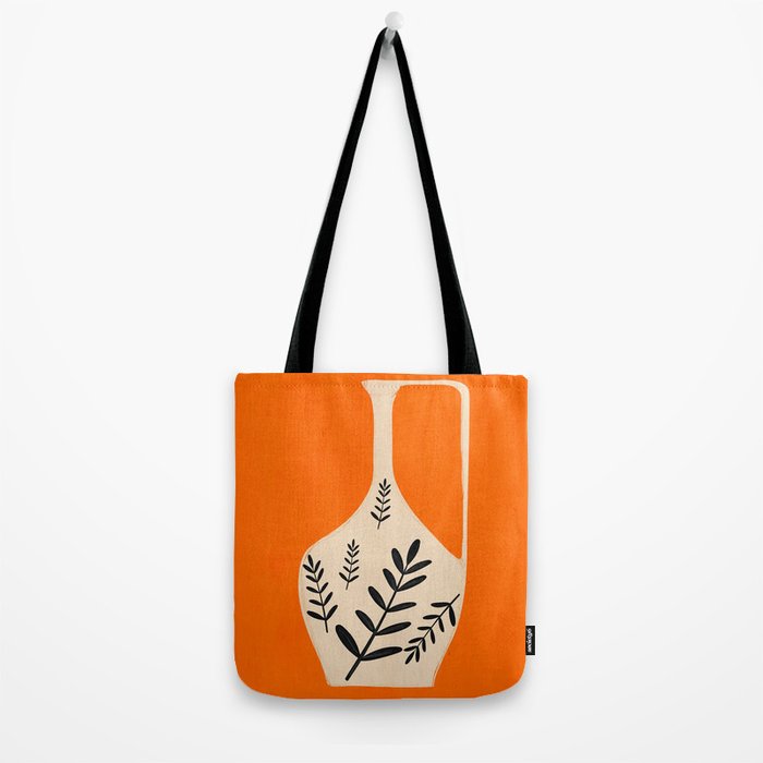 Minimal Abstract Art Vase 24 Tote Bag Gallery Image 2