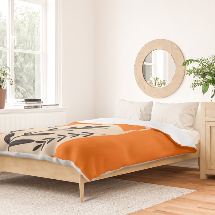 Minimal Abstract Art Vase 24 Duvet Cover Gallery Image 2