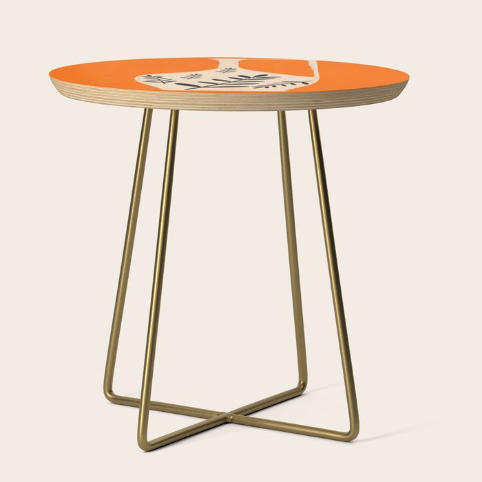 Minimal Abstract Art Vase 24 Side Table Gallery Image 1