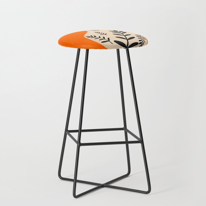 Minimal Abstract Art Vase 24 Stool Gallery Image 1