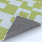 Abstract in Kiwi Rug Gallery Image 4