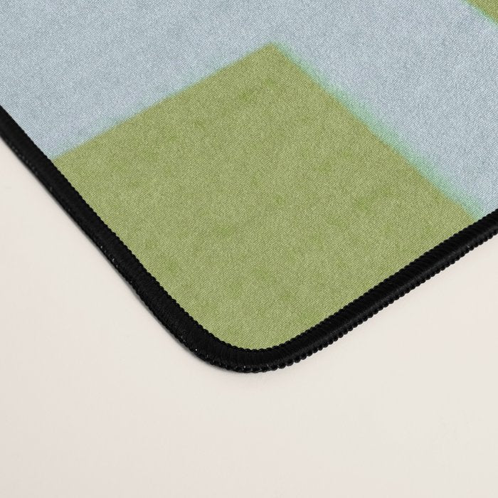 Abstract in Kiwi Desk Mat Gallery Image 4