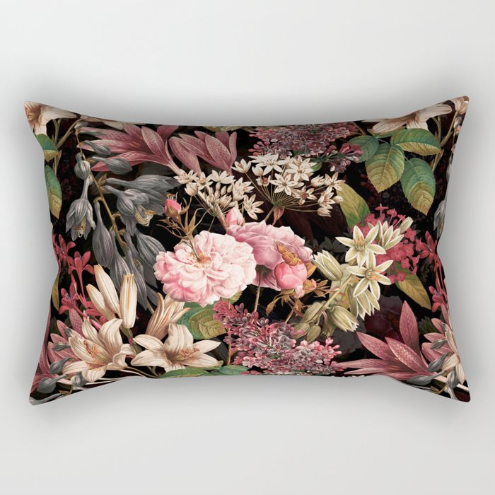 Garden of Eden- Night Rectangular Pillow Gallery Image 2