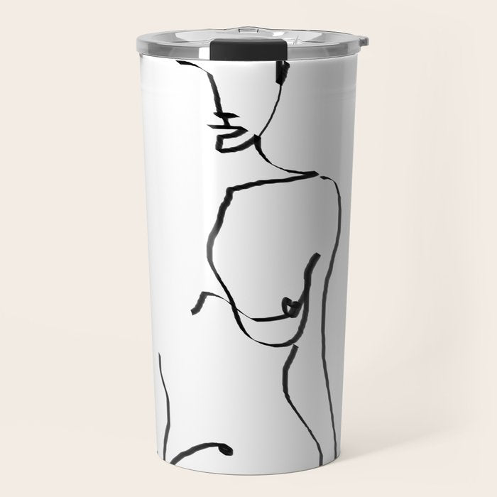 abstract nude Travel Mug Gallery Image 1