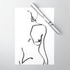 abstract nude Wrapping Paper Gallery Image 1