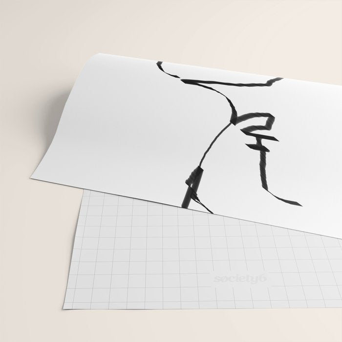 abstract nude Wrapping Paper Gallery Image 2