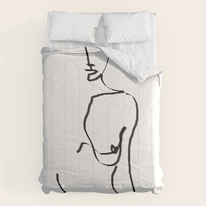abstract nude Comforter Gallery Image 6